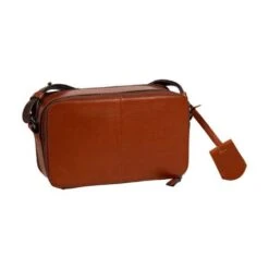 Burkely Modest Meghan Crossbody Box Bag Cognac -Stijlvolle Tassen 1000271.43.24 4