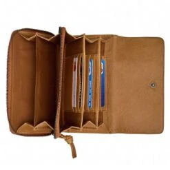 Burkely Just Jolie Portemonnee Purse Cognac -Stijlvolle Tassen 1000276.84.24 5 600