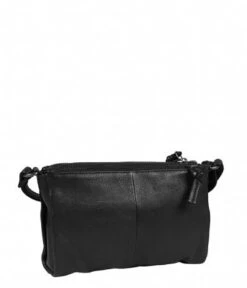Burkely Just Jolie Double Zip Crossbody Bag Black New -Stijlvolle Tassen 1000304.84 10 4 600 1