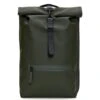 Rains Rolltop 16" Rucksack Green
