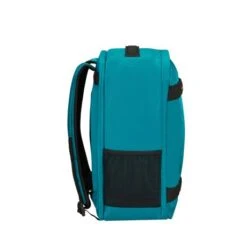 American Tourister Urban Track Cabin Backpack Verdigris Blue -Stijlvolle Tassen 147626 a029 urban track cabin backpack side