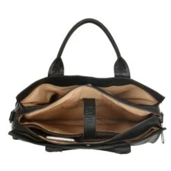 Micmacbags Golden Gate Laptop Schoudertas 15.6" Black -Stijlvolle Tassen 17353 001 zwart mmb 2d 0005