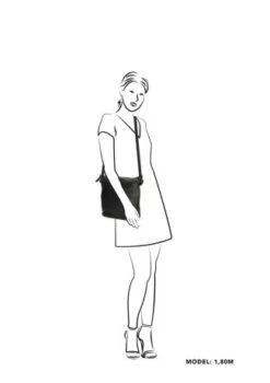 Hide & Stitches Paint Rock Schoudertas 18185 Zwart -Stijlvolle Tassen 18185001 3