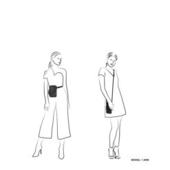 Hide & Stitches Paint Rock Telefoontasje 18632 Zwart -Stijlvolle Tassen 18632001 3