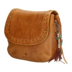 Micmacbags Friendship Klep Schoudertas Camel -Stijlvolle Tassen 18663 camel 4