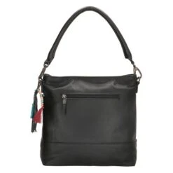 Micmacbags Friendship Hoge Schoudertas Zwart 11 Micmacbags Friendship Hoge Schoudertas Zwart -Stijlvolle Tassen 18664 zwart 5