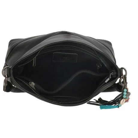 Micmacbags Friendship Hoge Schoudertas Zwart 6 Micmacbags Friendship Hoge Schoudertas Zwart - Afbeelding 6