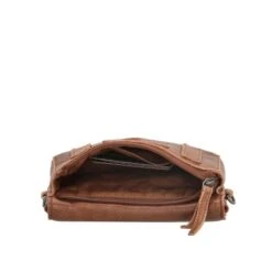 Hide & Stitches Paint Rock Crossover Schoudertas 20074 Cognac -Stijlvolle Tassen 20074005 8