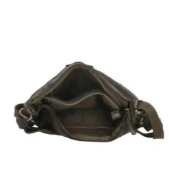 Hide & Stitches Paint Rock Schouder/ Rugtas 20075 Olijfgroen -Stijlvolle Tassen 20075029 8