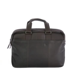 Chesterfield Rob Laptoptas 15" Schoudertas Brown