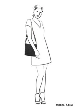 Zebra Natural Bag Kartel Schoudertas Merel Lila -Stijlvolle Tassen 20545014 5