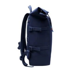 GOT BAG RollTop Backpack 15" Pacific Blue -Stijlvolle Tassen 221111 rolltop pacific blue 04 side compressed