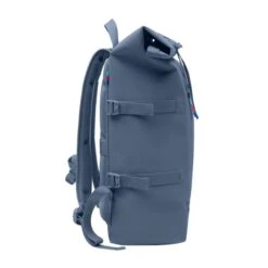 GOT BAG RollTop Backpack 15" Bay Blue -Stijlvolle Tassen 221118 rolltop bay blue 04 side compressed