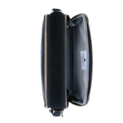 LouLou Essentiels Classy Croc Pouch Black -Stijlvolle Tassen 22pouch149lg.001 001 7