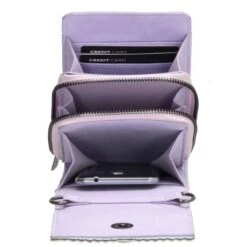 Zebra Natural Bag Noé Telefoontasje Lila Paars -Stijlvolle Tassen 231010014 4