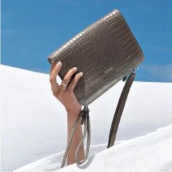 LouLou Essentiels Ally 23 Crossbody Sage -Stijlvolle Tassen 23cb159s069 1