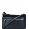 LouLou Essentiels Classy Croc 25 Crossbody Black