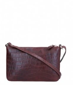 LouLou Essentiels Classy Croc 25 Crossbody Cacao -Stijlvolle Tassen 25crossbody149lg 029 029 3 600