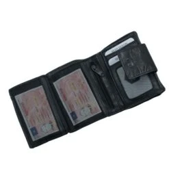 Bear Design Cow Lavato Jill Dames Portemonnee CL16211 Black -Stijlvolle Tassen 3440960141 cl16211black 4