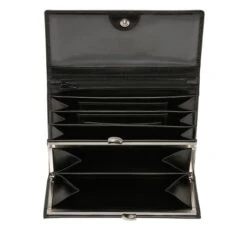 Castelijn & Beerens Gaucho Dames Portemonnee Overslag RFID Black -Stijlvolle Tassen 42 2402 zw 5