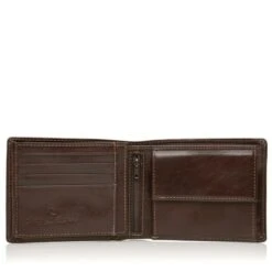 Castelijn & Beerens Gaucho Billfold Met Binnenrits RFID Mocca -Stijlvolle Tassen 42 4855 mo 4