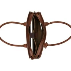 Burkely Vintage Doris Laptoptas 15.6" Schoudertas Cognac 8 Burkely Vintage Doris Laptoptas 15.6" Schoudertas Cognac -Stijlvolle Tassen 9007000.22.24 3