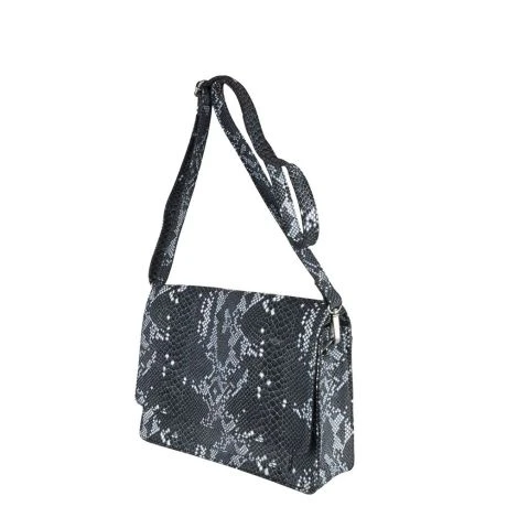 Cowboysbag X Bobbie Bodt Bag Onyx Schoudertas Snake Black And White 2 Cowboysbag X Bobbie Bodt Bag Onyx Schoudertas Snake Black And White - Afbeelding 2