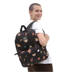 Vans Old Skool H2O Rugzak 15" Black Evening Fruit 8 Vans Old Skool H2O Rugzak 15" Black Evening Fruit -Stijlvolle Tassen beeld tas rug