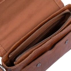 Cowboysbag Big Croco Citybag Rigby Fawn -Stijlvolle Tassen citybag rigby3357 000521 fawn 4