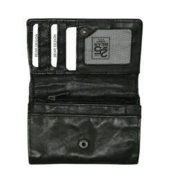 Bear Design Cow Lavato Diana Portemonnee Black -Stijlvolle Tassen cl15572 black 3