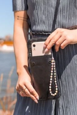 Bear Design Elske Telefoontasje Black -Stijlvolle Tassen cl41579z7