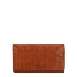 Bear Design Cow Lavato Dames Portemonnee CL9918 Cognac