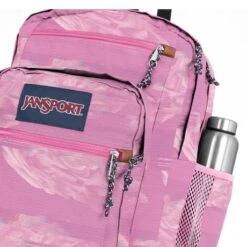 JanSport Cool Student Backpack 15" Static Rose -Stijlvolle Tassen cool student staticrose 4 flat