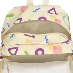 JanSport Cool Student Backpack 15" Memphis Neon -Stijlvolle Tassen coolstudent memphismoodneon js0a2sdd ao9 interior