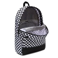 Vans Construct Skool Rugzak Black / White Check -Stijlvolle Tassen download 3 2