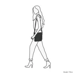 Daniel Ray Vacaville Crossbody Schoudertas Black -Stijlvolle Tassen drl16.1179.00 black 1