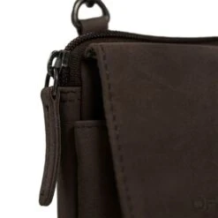 Daniel Ray Fort Collins Crossbody Telefoontasje Dark Brown -Stijlvolle Tassen drl16.1181.24 dk brown 4