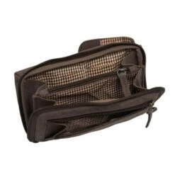 Daniel Ray Fort Collins Crossbody Telefoontasje Dark Brown -Stijlvolle Tassen drl16.1181.24 dk brown 6