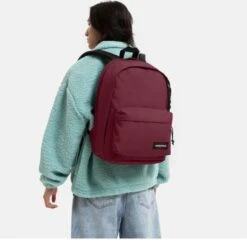 Eastpak Back To Work Rugzak Bushy Burgundy -Stijlvolle Tassen eastpak back to work rugzak bushy burgundy