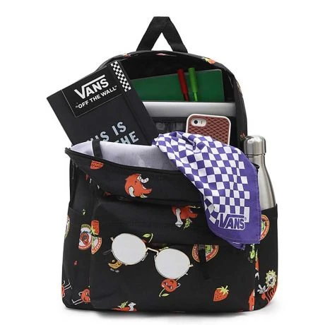 Vans Old Skool H2O Rugzak 15" Black Evening Fruit 2 Vans Old Skool H2O Rugzak 15" Black Evening Fruit - Afbeelding 2