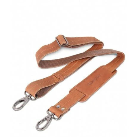 Plevier Gherkin Schoudertas Laptop 15.6" Cognac 4 Plevier Gherkin Schoudertas Laptop 15.6" Cognac - Afbeelding 4