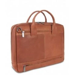 Plevier Gherkin Schoudertas Laptop 15.6" Cognac 7 Plevier Gherkin Schoudertas Laptop 15.6" Cognac -Stijlvolle Tassen gherkin