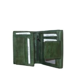 Bear Design Cow Lavato Jill Dames Portemonnee CL16211 Green -Stijlvolle Tassen green cl16211 3