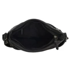 Hide & Stitches Paint Rock Schoudertas 20411 Zwart -Stijlvolle Tassen hide stitches paint rock schoudertas 20411 zwart 3