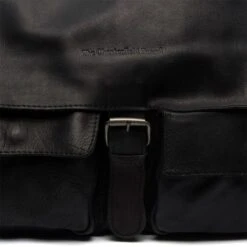 Chesterfield Interlaken Leren Schoudertas Zwart -Stijlvolle Tassen interlaken zwart 1