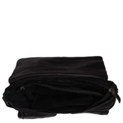 Chesterfield Interlaken Leren Schoudertas Zwart -Stijlvolle Tassen interlaken zwart 3