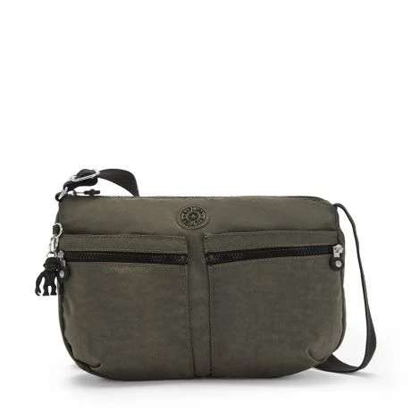 Kipling Izellah Schoudertas Green Moss 1 Kipling Izellah Schoudertas Green Moss