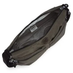 Kipling Izellah Schoudertas Green Moss 6 Kipling Izellah Schoudertas Green Moss -Stijlvolle Tassen izellah green moss 4