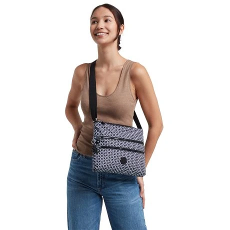 Kipling Alvar Schoudertas Blackish Tile 4 Kipling Alvar Schoudertas Blackish Tile - Afbeelding 4