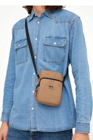 Lefrik Tokyo Crossbody Schoudertas Camel 5 Lefrik Tokyo Crossbody Schoudertas Camel - Afbeelding 5